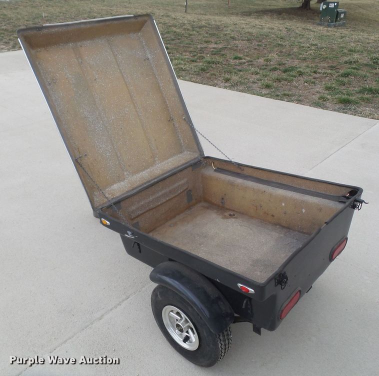 image for item HF9991 2007 Shop built  motorcycle trailer
