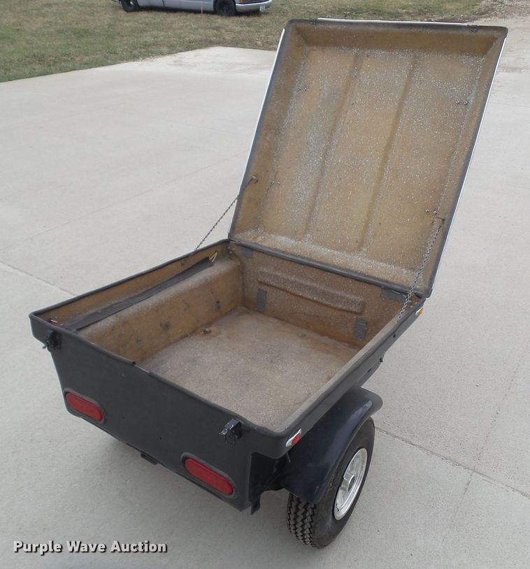 image for item HF9991 2007 Shop built  motorcycle trailer