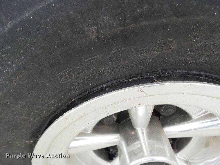 image for item HF9991 2007 Shop built  motorcycle trailer