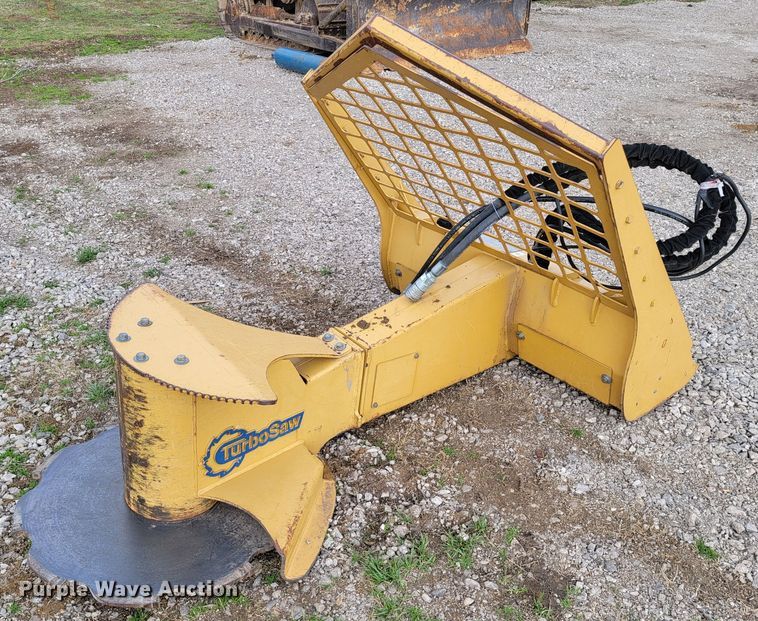 image for item HP9701 2012 Turbosaw  skid steer tree saw