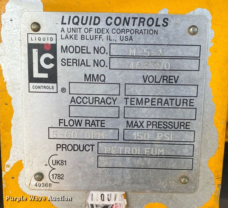 image for item KB9488 2005 Ford F750 Super Duty  fuel truck