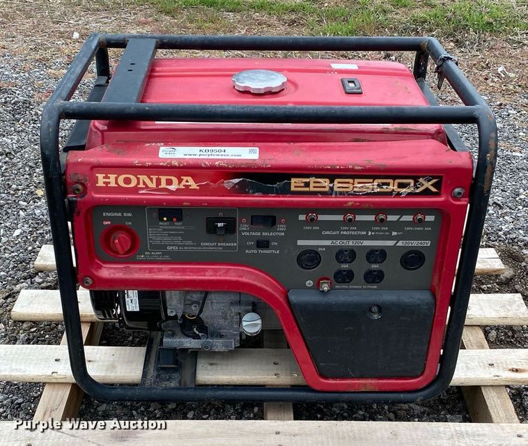 image for item KB9504 Honda EB6500X  generator