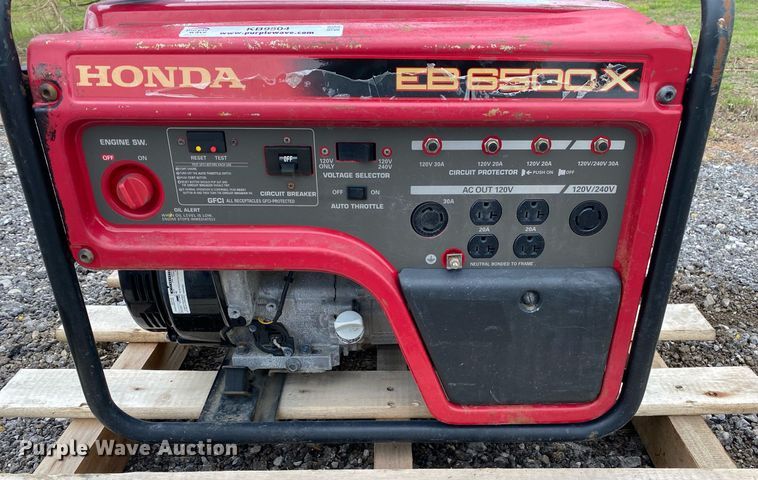 image for item KB9504 Honda EB6500X  generator