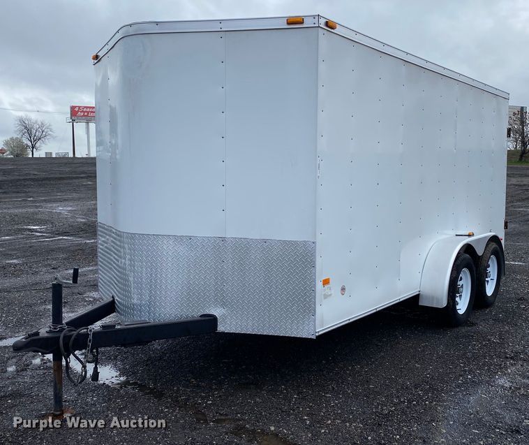 image for item KB9523 2013 Wells Cargo FT7142  enclosed cargo trailer