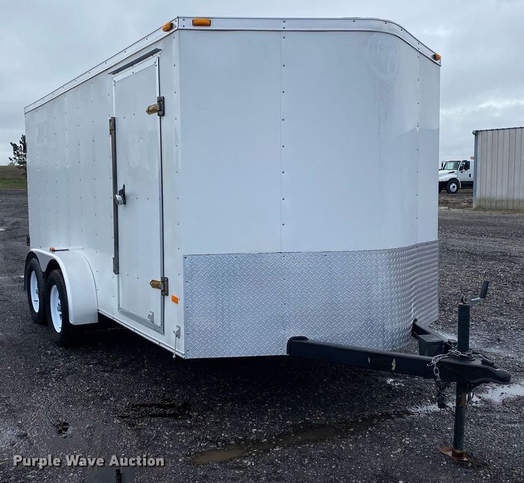 image for item KB9523 2013 Wells Cargo FT7142  enclosed cargo trailer