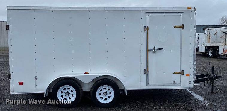 image for item KB9523 2013 Wells Cargo FT7142  enclosed cargo trailer
