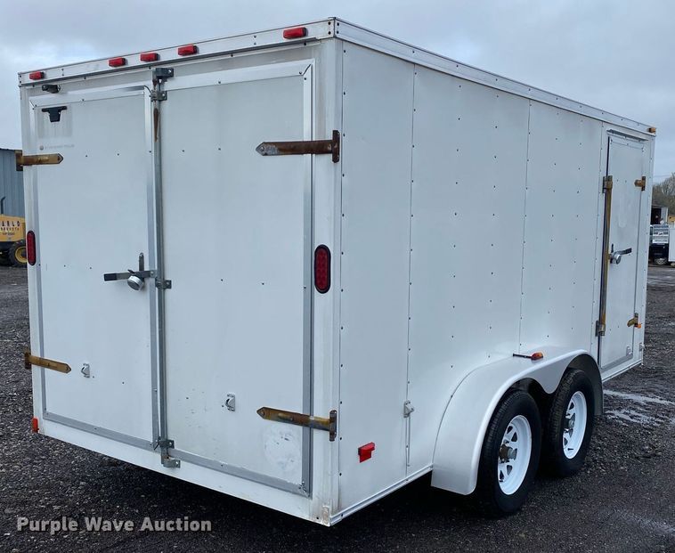 image for item KB9523 2013 Wells Cargo FT7142  enclosed cargo trailer
