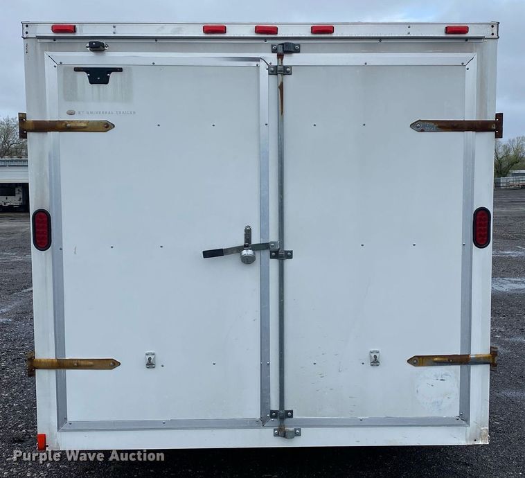 image for item KB9523 2013 Wells Cargo FT7142  enclosed cargo trailer