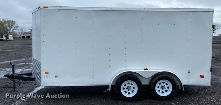 image for item KB9523 2013 Wells Cargo FT7142  enclosed cargo trailer