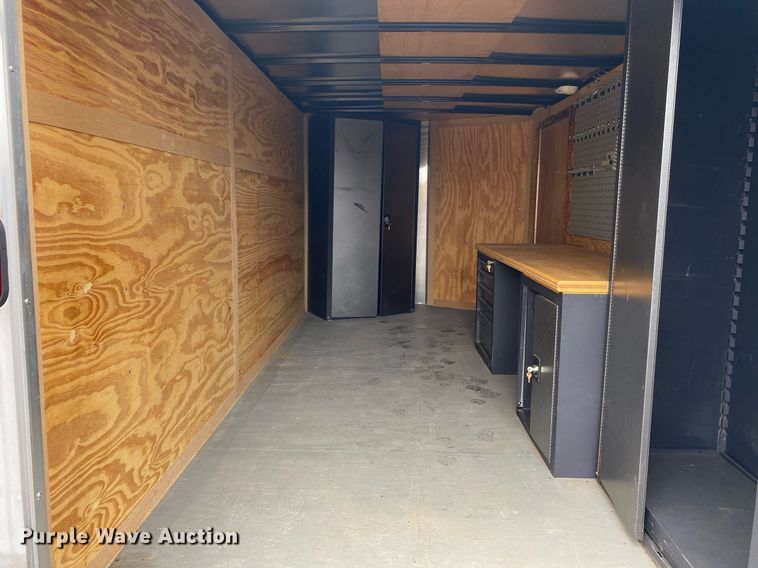 image for item KB9523 2013 Wells Cargo FT7142  enclosed cargo trailer