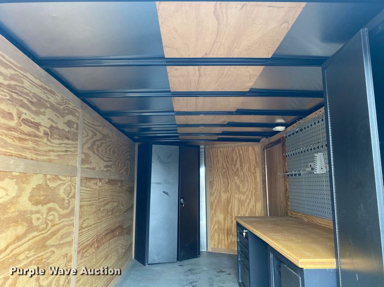 image for item KB9523 2013 Wells Cargo FT7142  enclosed cargo trailer