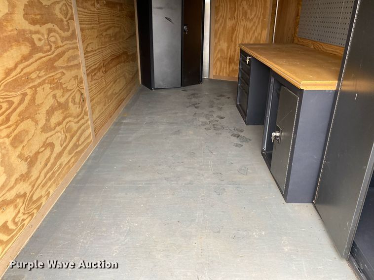 image for item KB9523 2013 Wells Cargo FT7142  enclosed cargo trailer