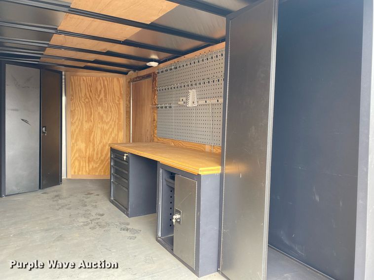 image for item KB9523 2013 Wells Cargo FT7142  enclosed cargo trailer