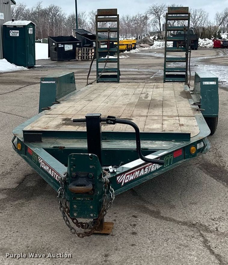 image for item KU9903 2018 Towmaster TC12D  equipment trailer