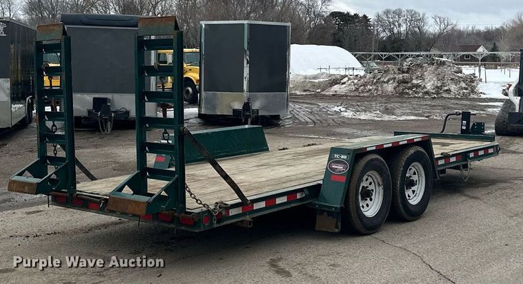 image for item KU9903 2018 Towmaster TC12D  equipment trailer