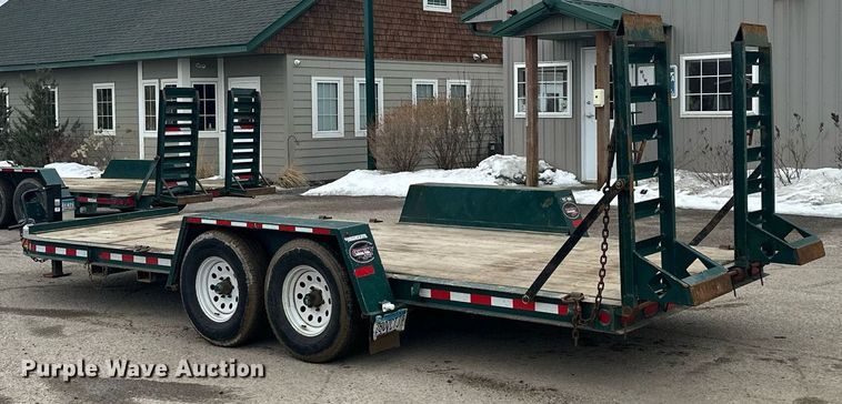 image for item KU9903 2018 Towmaster TC12D  equipment trailer
