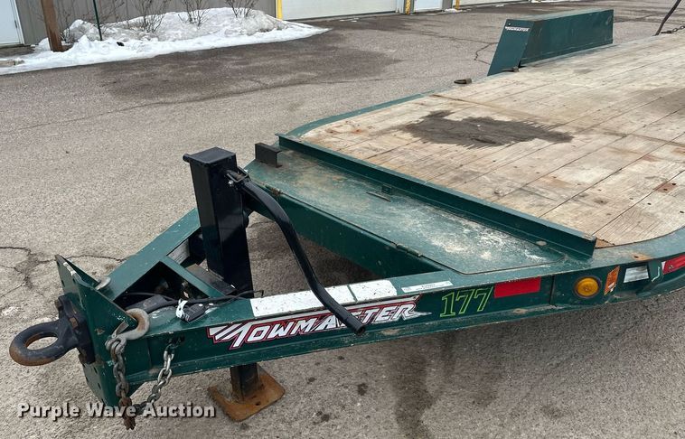 image for item KU9903 2018 Towmaster TC12D  equipment trailer