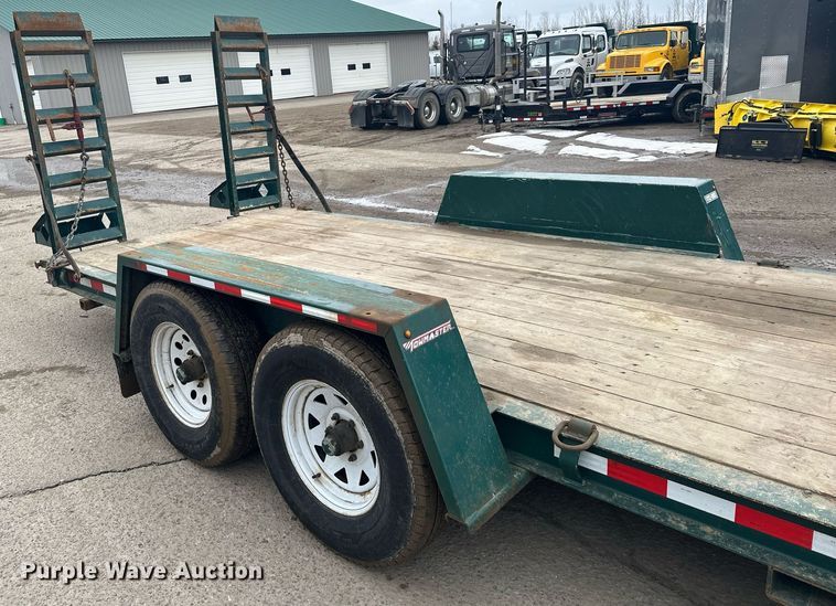 image for item KU9903 2018 Towmaster TC12D  equipment trailer
