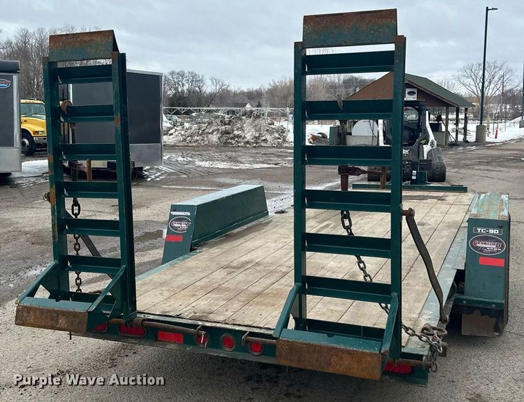 image for item KU9903 2018 Towmaster TC12D  equipment trailer