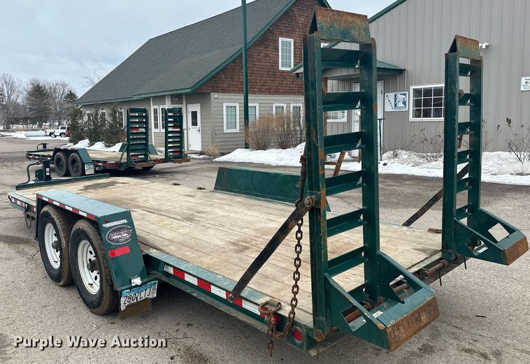 image for item KU9903 2018 Towmaster TC12D  equipment trailer