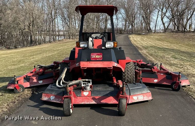 image for item KU9913 Toro Groundsmaster 580D  lawn mower