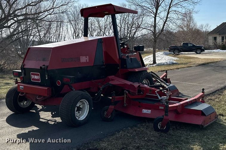 image for item KU9913 Toro Groundsmaster 580D  lawn mower