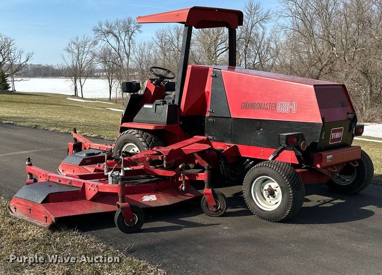 image for item KU9913 Toro Groundsmaster 580D  lawn mower