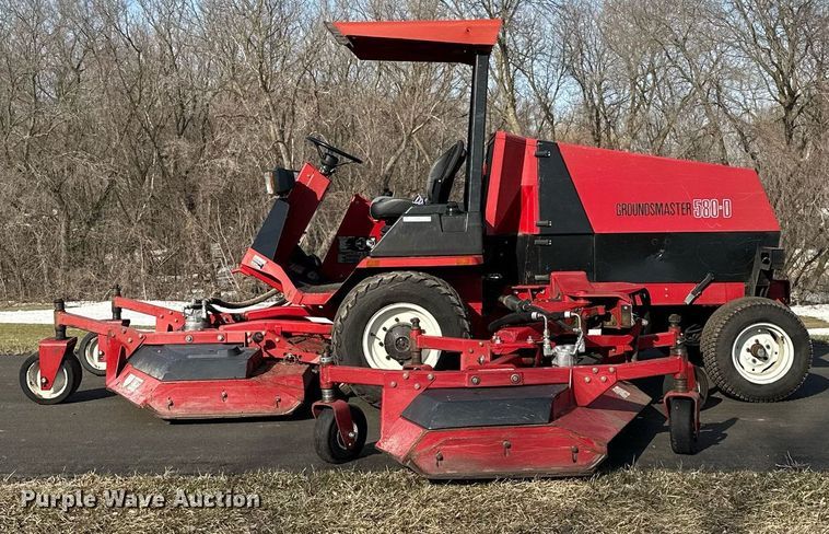 image for item KU9913 Toro Groundsmaster 580D  lawn mower