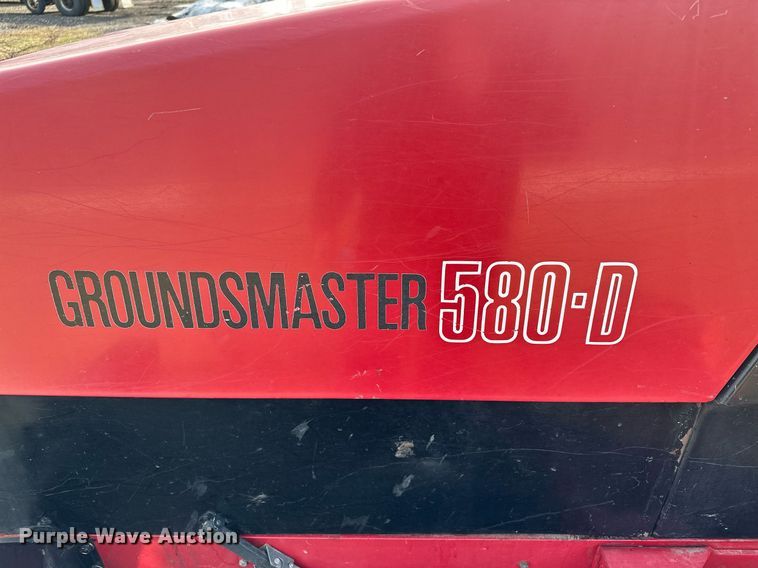 image for item KU9913 Toro Groundsmaster 580D  lawn mower