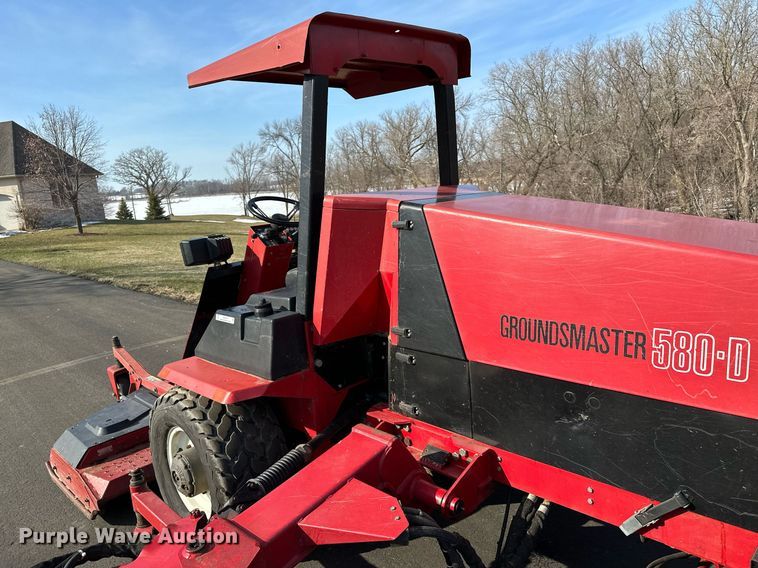 image for item KU9913 Toro Groundsmaster 580D  lawn mower