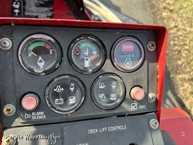 image for item KU9913 Toro Groundsmaster 580D  lawn mower