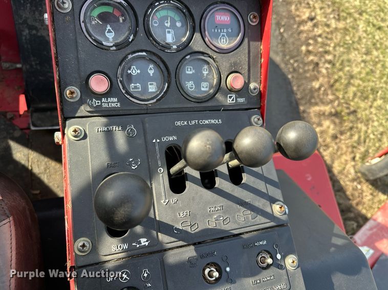 image for item KU9913 Toro Groundsmaster 580D  lawn mower