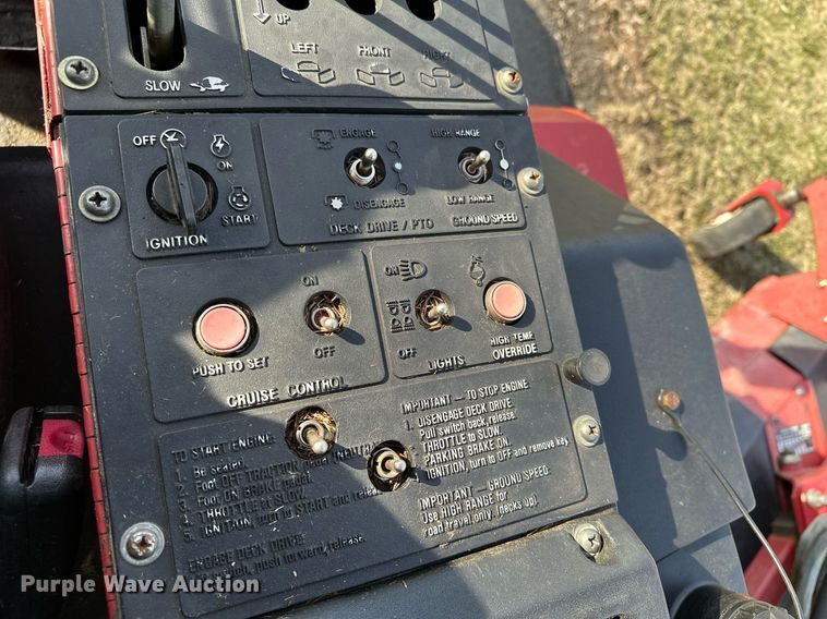 image for item KU9913 Toro Groundsmaster 580D  lawn mower