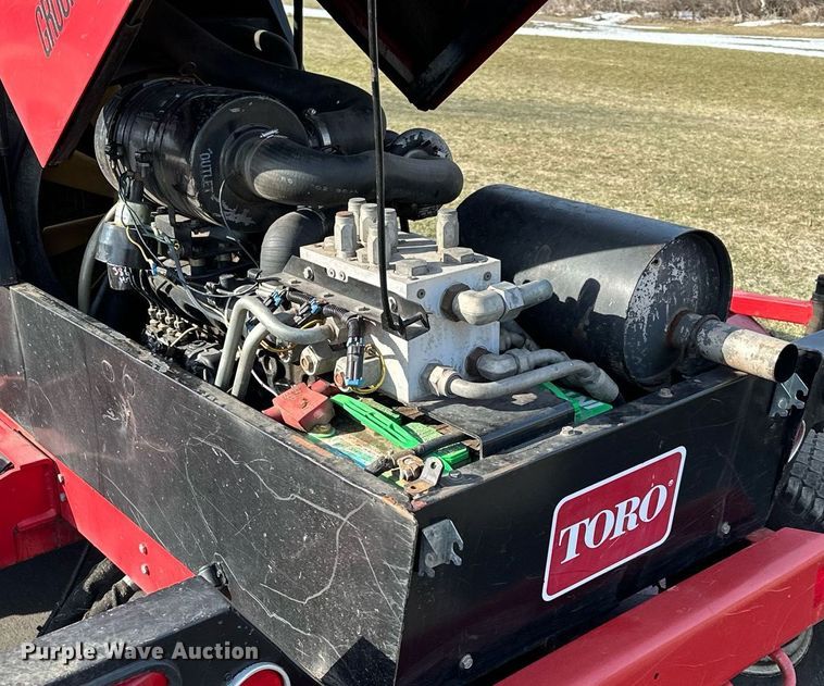 image for item KU9913 Toro Groundsmaster 580D  lawn mower