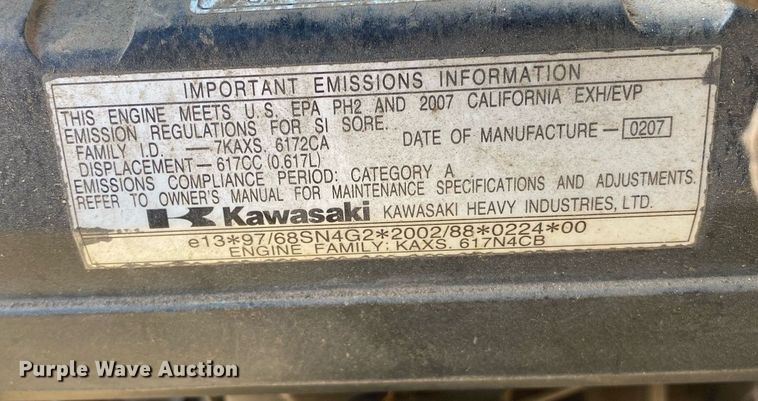 image for item KV9564 John Deere 2500B  reel mower