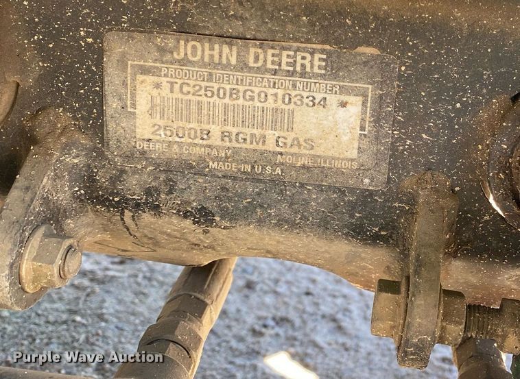 image for item KV9564 John Deere 2500B  reel mower