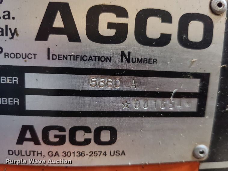 image for item LH9939 1997 AGCO Allis 5680  MFWD tractor