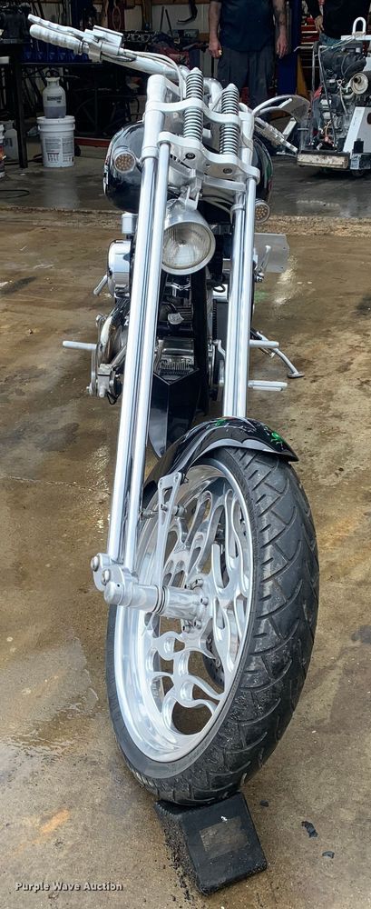 image for item LI9159 2009 Bourgets Bike Works Python 124  motorcycle