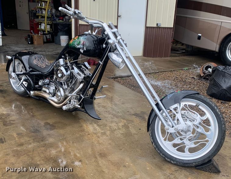 image for item LI9159 2009 Bourgets Bike Works Python 124  motorcycle