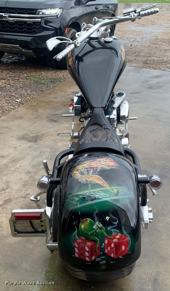 image for item LI9159 2009 Bourgets Bike Works Python 124  motorcycle