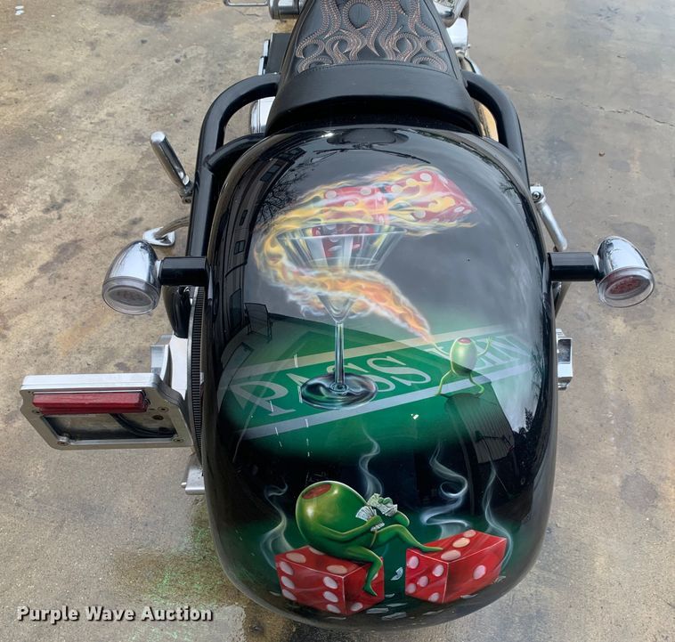 image for item LI9159 2009 Bourgets Bike Works Python 124  motorcycle