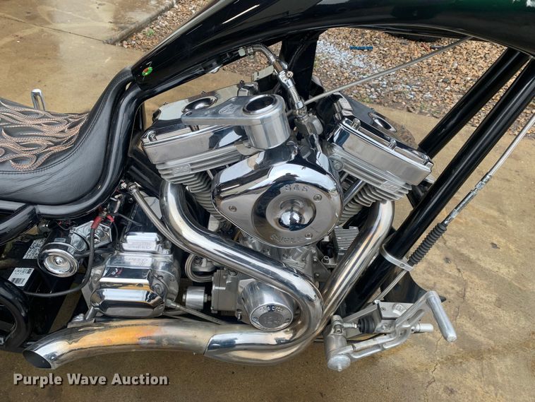 image for item LI9159 2009 Bourgets Bike Works Python 124  motorcycle