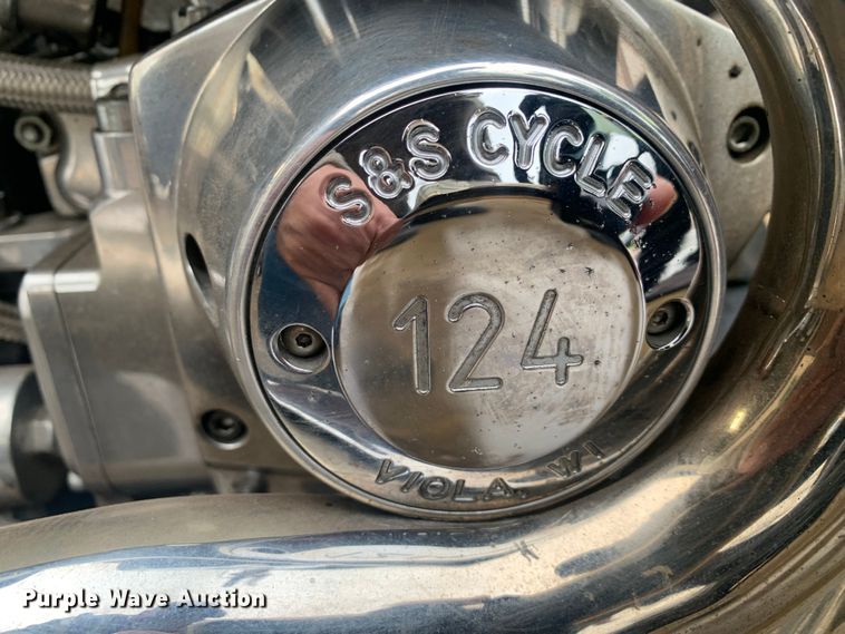 image for item LI9159 2009 Bourgets Bike Works Python 124  motorcycle