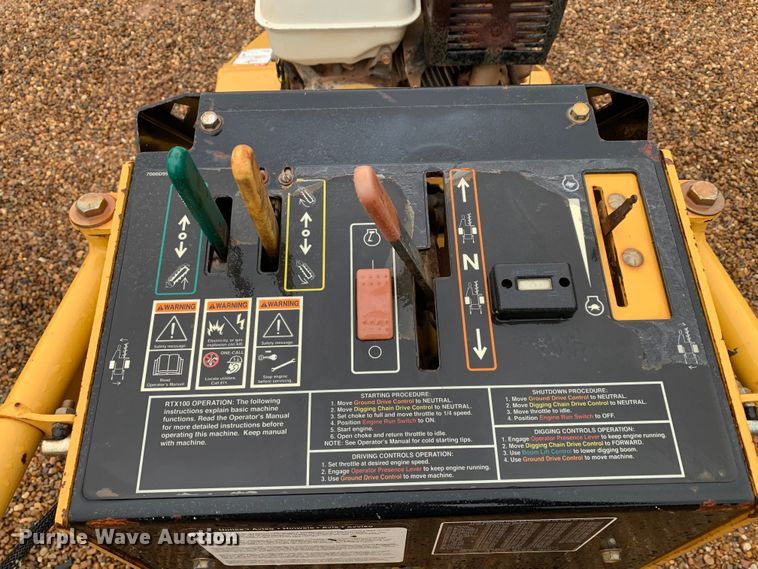 image for item LI9247 2010 Vermeer RTX100  trencher