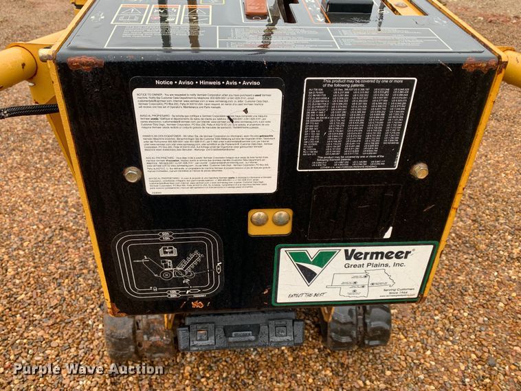 image for item LI9247 2010 Vermeer RTX100  trencher