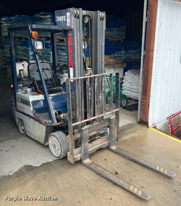 image for item LI9569 Komatsu FG15ST-15  forklift