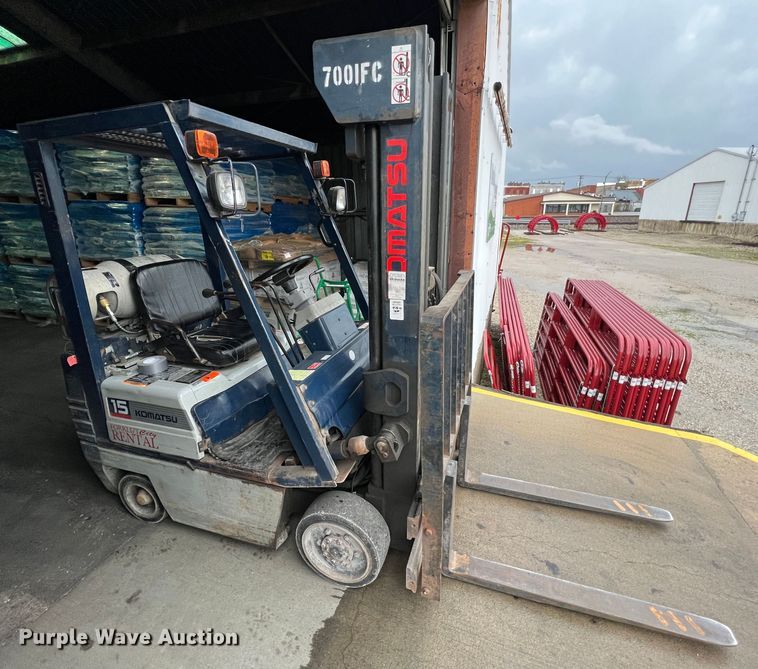 image for item LI9569 Komatsu FG15ST-15  forklift