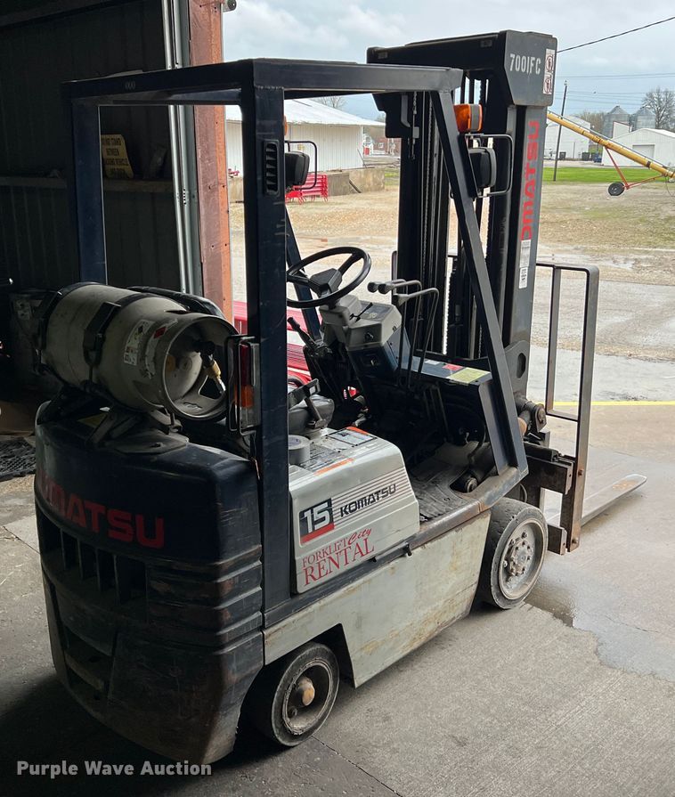 image for item LI9569 Komatsu FG15ST-15  forklift