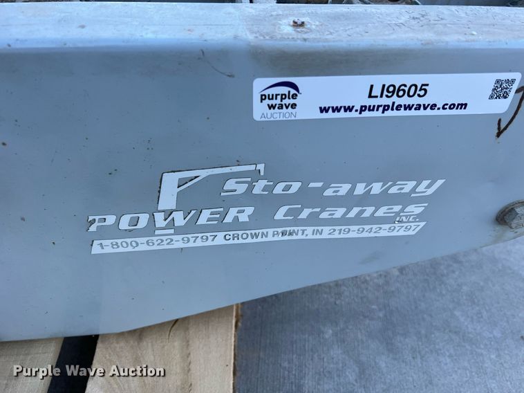 image for item LI9605 Sto-Away Power Cranes Inc. SR2C1  crane