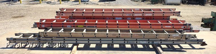 image for item LL9037 (10) extension ladders